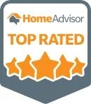 HomeAdvisor Top Rated badge